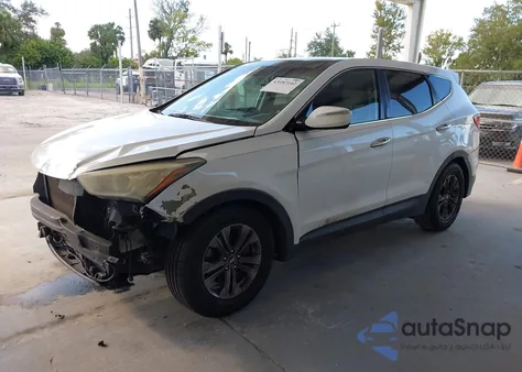 2013 Hyundai Santa Fe Sport z USA, uszkodzony, nr VIN 5XYZU3LB9DG010410